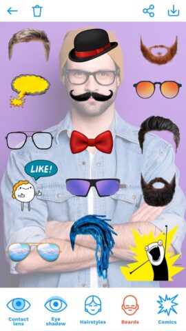 Очки Фоторедактор Подбор Очков для Android — скриншот 5