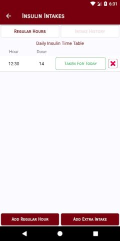 Глюкометр для Android — скриншот 5