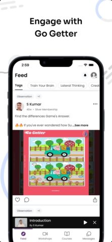 Go Getter — Train Brain & Mind для iOS — скриншот 2