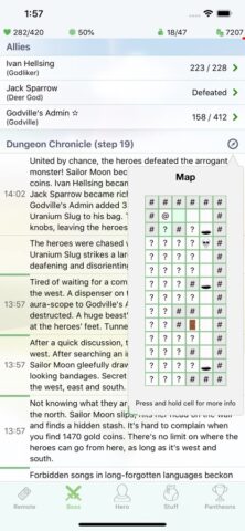 Godville для iOS — скриншот 4