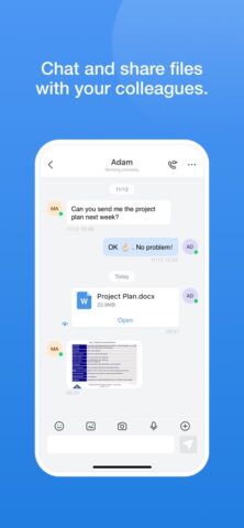 Grandstream Wave для iOS — скриншот 1
