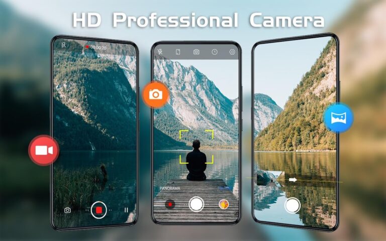 HD-камера — видео,панорама для Android — скриншот 1