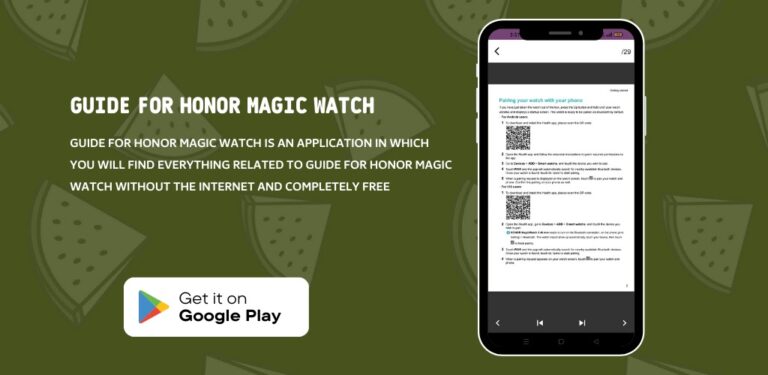 HONOR Magic Watch Guide для Android — скриншот 2
