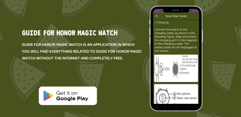 HONOR Magic Watch Guide для Android — скриншот 3