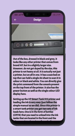 HP Smart Tank 515 Printe Guide для Android — скриншот 3