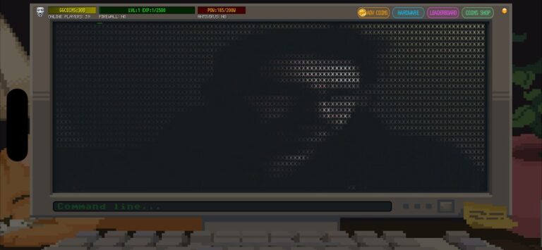 Hacker Online RPG для Android — скриншот 4