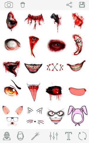 Хэллоуин — Страшное лицо для Android — скриншот 5