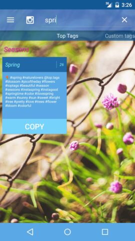 Hashtags for Likes для Android — скриншот 4