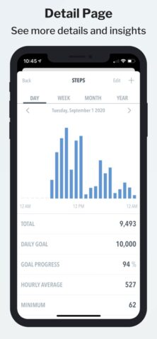 HealthView: Apple Health App — скриншот 4