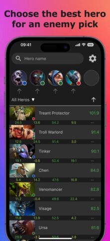 Hero Pick for Dota 2 для iOS — скриншот 2