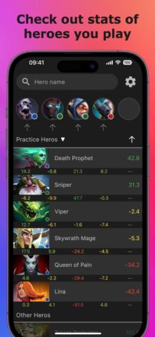 Hero Pick for Dota 2 для iOS — скриншот 3