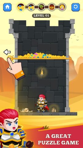 Hero Rescue для Android — скриншот 1