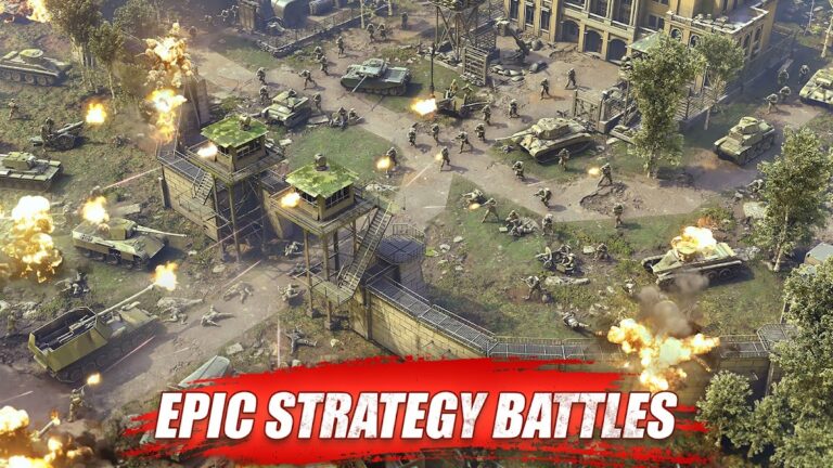 Heroes of War: стратегии,война — скриншот 5