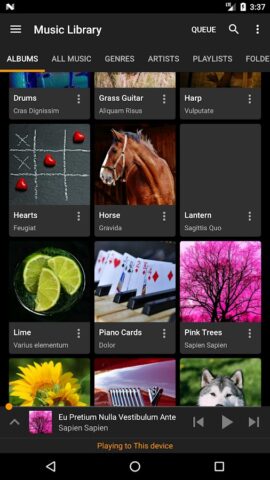 Hi-Fi Cast — Music Player для Android — скриншот 1