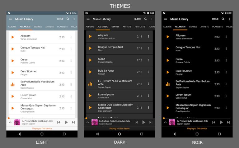 Hi-Fi Cast — Music Player для Android — скриншот 4
