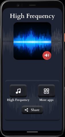 Высокочастотные звуки для Android — скриншот 1