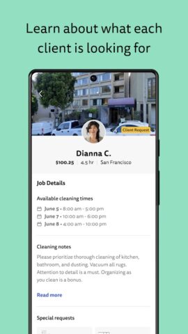 Homeaglow for Cleaners для Android — скриншот 5