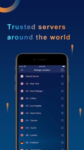 HulaVPN — Fast Secure VPN для Android — скриншот 2