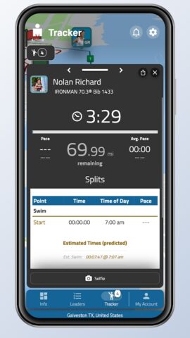 IRONMAN Tracker для Android — скриншот 3