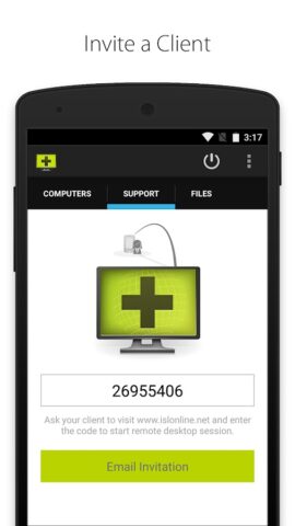 ISL Light Remote Desktop для Android — скриншот 3