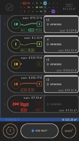 Idle Game 1 для Android — скриншот 1