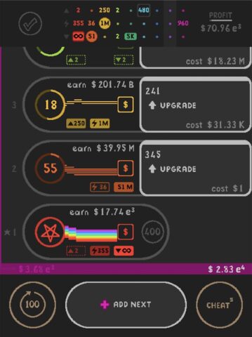 Idle Game 1 для Android — скриншот 5