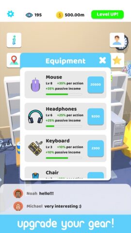 Idle Streamer! для Android — скриншот 2