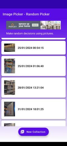 Случайный Bыбор Изображения для Android — скриншот 1