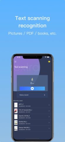 Сканирование текста — OCR для iOS — скриншот 1