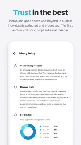 Instaclean — Clean your Inbox для Android — скриншот 5