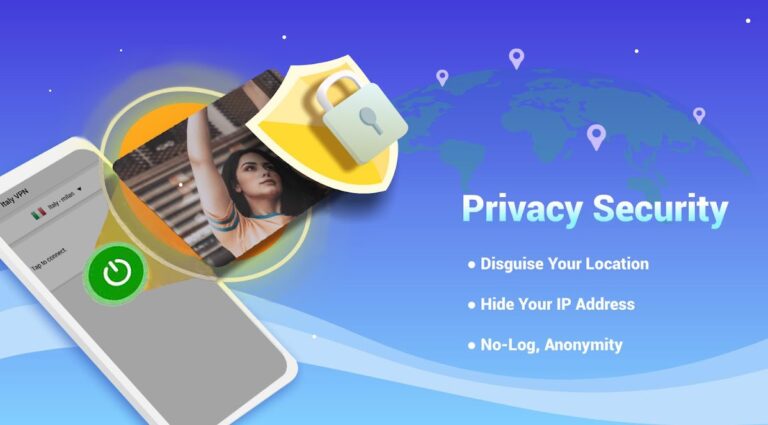 Italy VPN — Fast & Secure для Android — скриншот 3