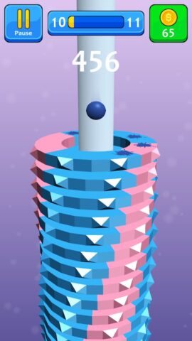 Шарик прыгает вниз для Android — скриншот 5