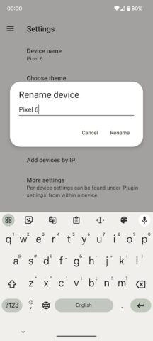 KDE Connect для Android — скриншот 5
