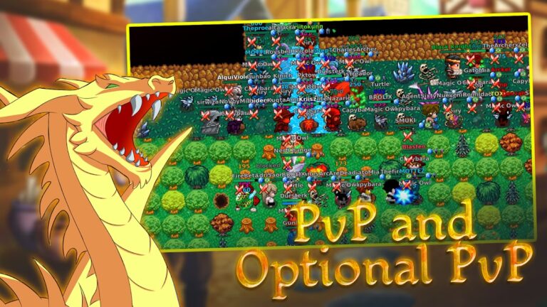 Kakele Online — Pixel MMORPG для Android — скриншот 2