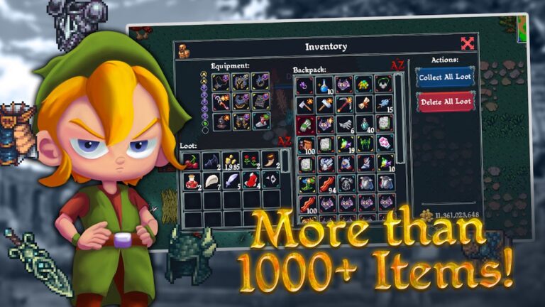 Kakele Online — Pixel MMORPG для Android — скриншот 5