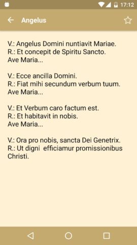 Католический молитвенник для Android — скриншот 3