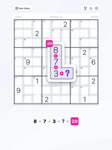 Killer Sudoku — Головоломки для iOS — скриншот 5