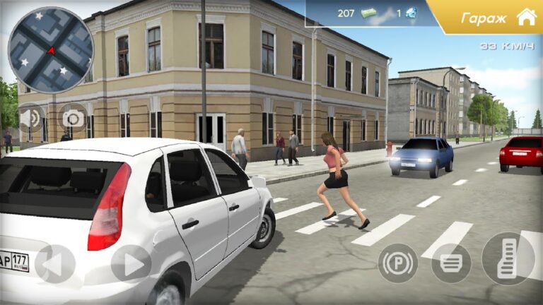 Лада Калина — Езда на машине для Android — скриншот 1