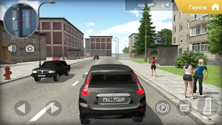 Лада Калина — Езда на машине для Android — скриншот 3