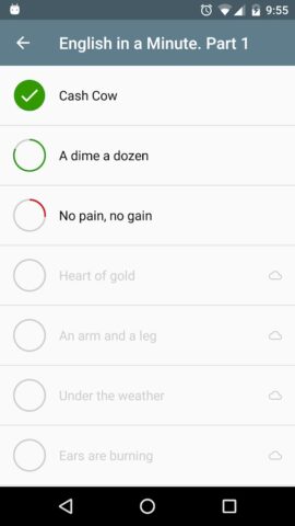 Аудирование. Английский язык для Android — скриншот 2