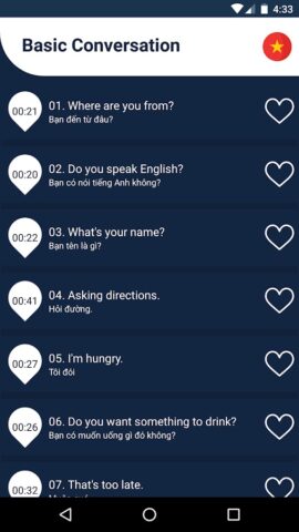 Learn English Listening Daily для Android — скриншот 2
