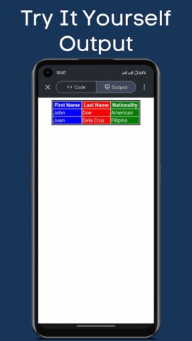Learn HTML для Android — скриншот 4