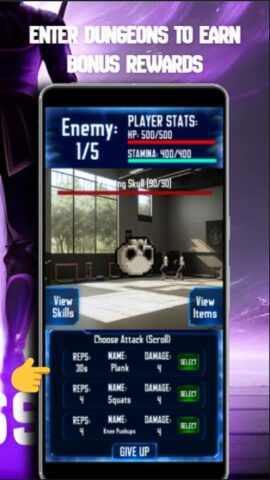 Level UP : Fitness для Android — скриншот 4