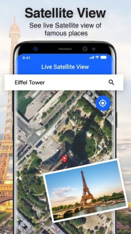 Вид со спутника: GPS-навигация для Android — скриншот 5