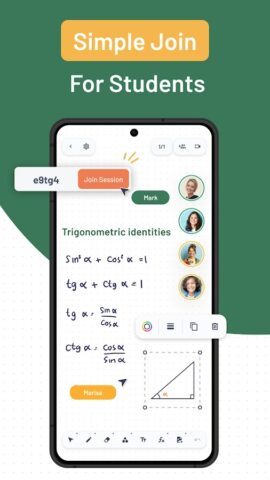 LiveBoard: Online Whiteboard для Android — скриншот 4