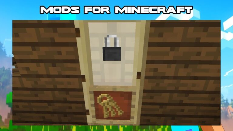 Lock Doors Mod for Minecraft для Android — скриншот 4