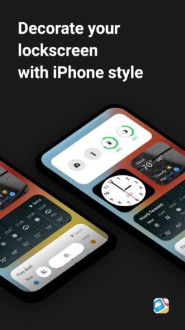 Lockscreen Widget — Weather для Android — скриншот 1