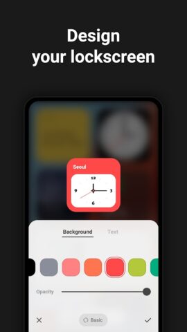 Lockscreen Widget — Weather для Android — скриншот 2