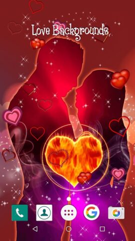 Любовь Живые Обои для Android — скриншот 2