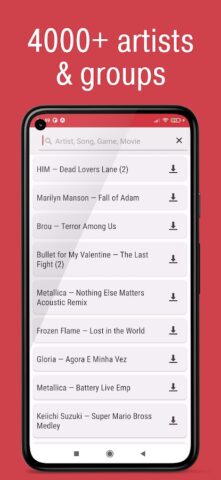 MIDI Music: Search & Download для Android — скриншот 2